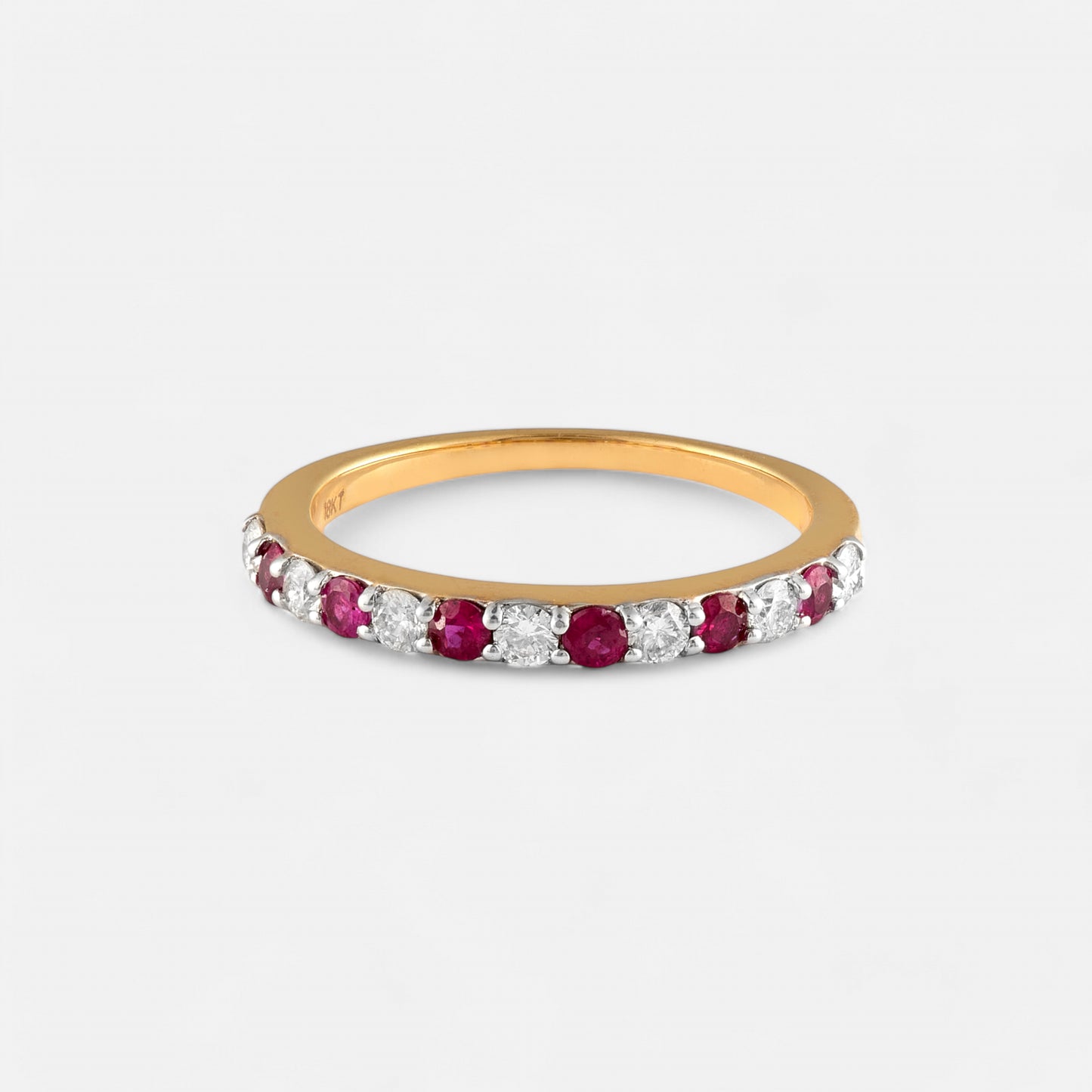 Ruby and Diamond Eternity Ring